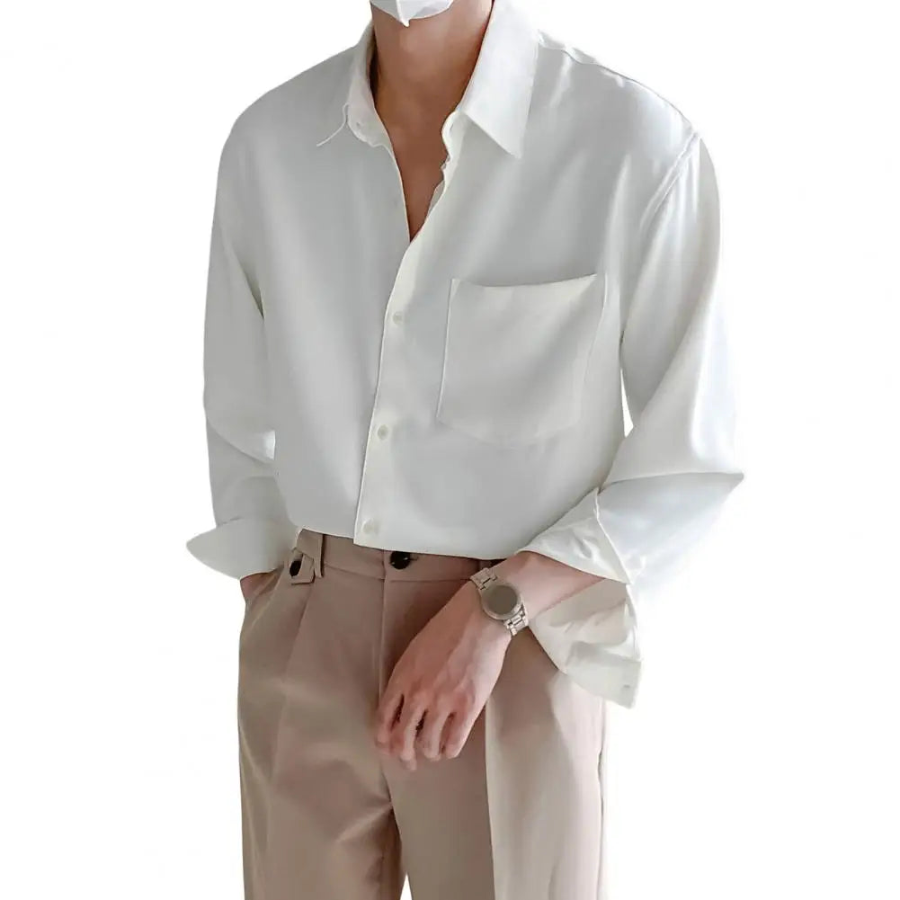 Chemise Décontracté Old Money Homme