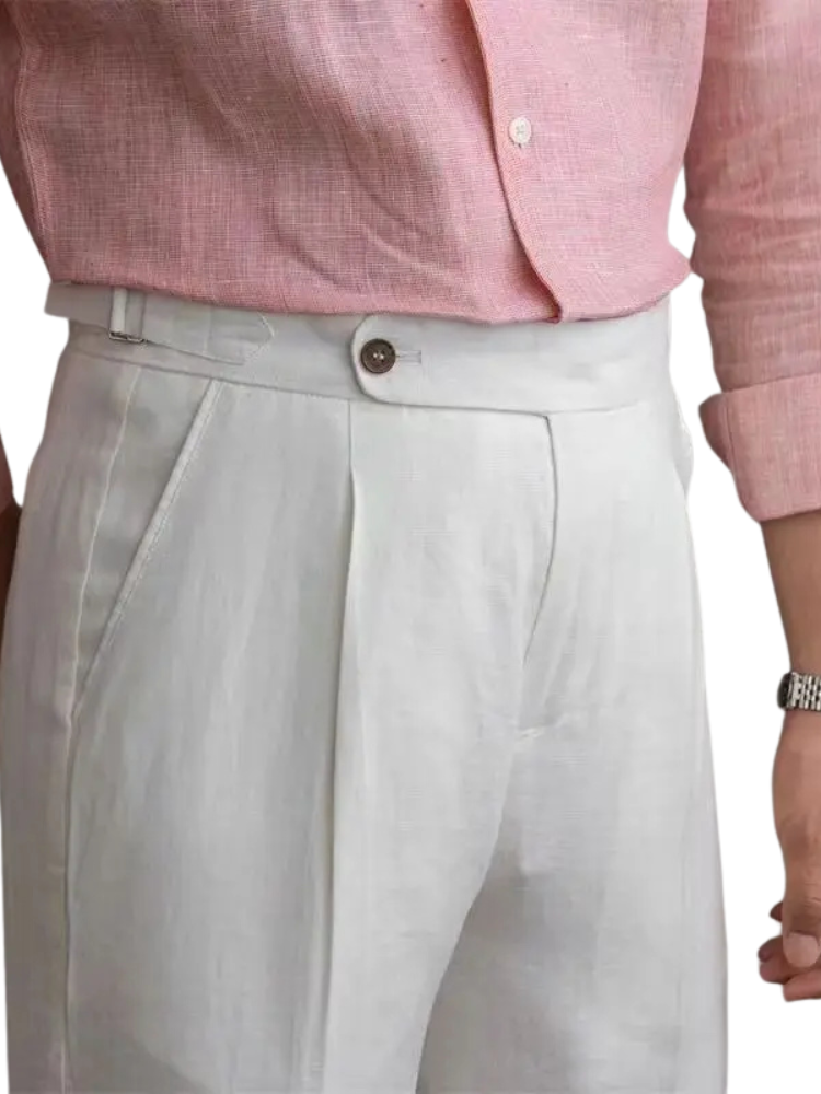 Pantalon 100 en Lin pour Hommes