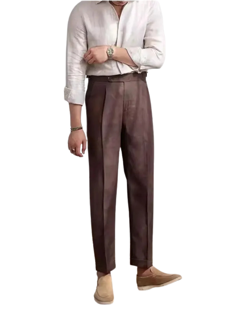 Pantalon 100 en Lin pour Hommes