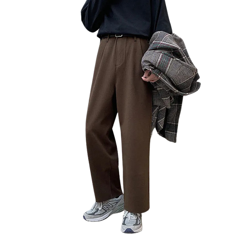 Pantalon en Laine Old Money Homme