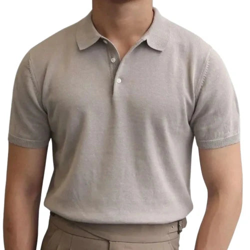 Polo Élégant pour Homme Old Money