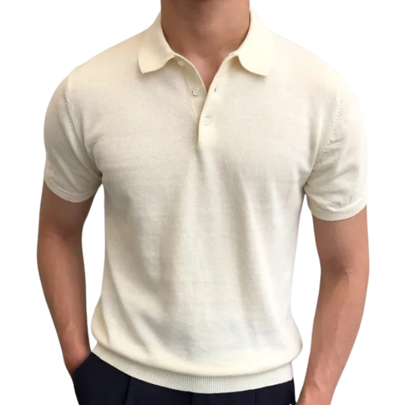 Polo Élégant pour Homme Old Money