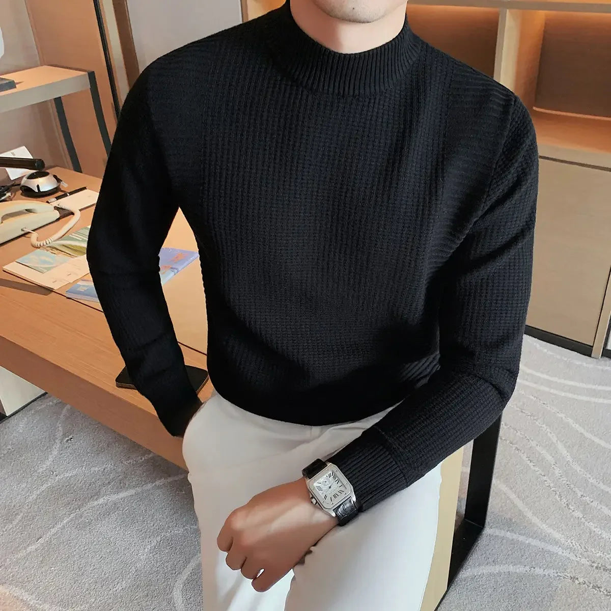 Pull Décontracté Old Money Homme