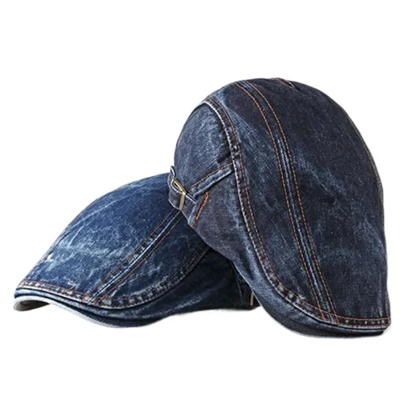 Béret Old Money en Denim