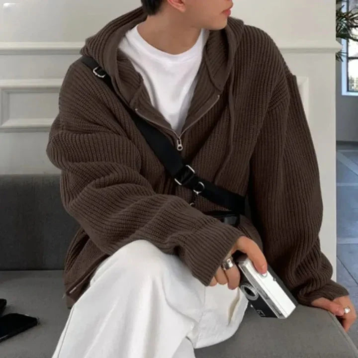 Cardigan Old Money Zippé