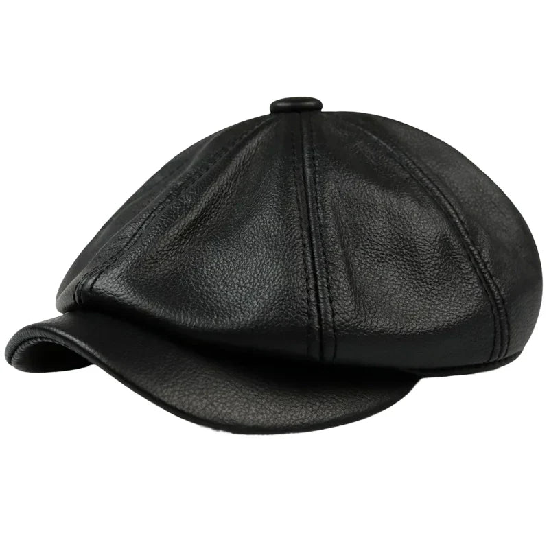 Chapeau Old Money en Cuir