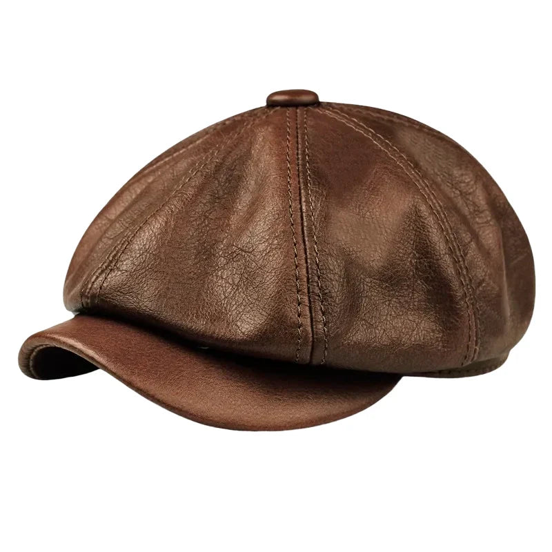 Chapeau Old Money en Cuir