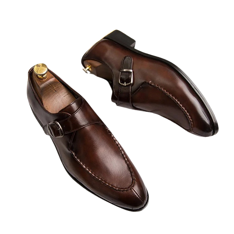 Chaussures Old Money Marron