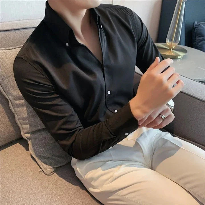 Chemise Élégante pour Homme Old Money