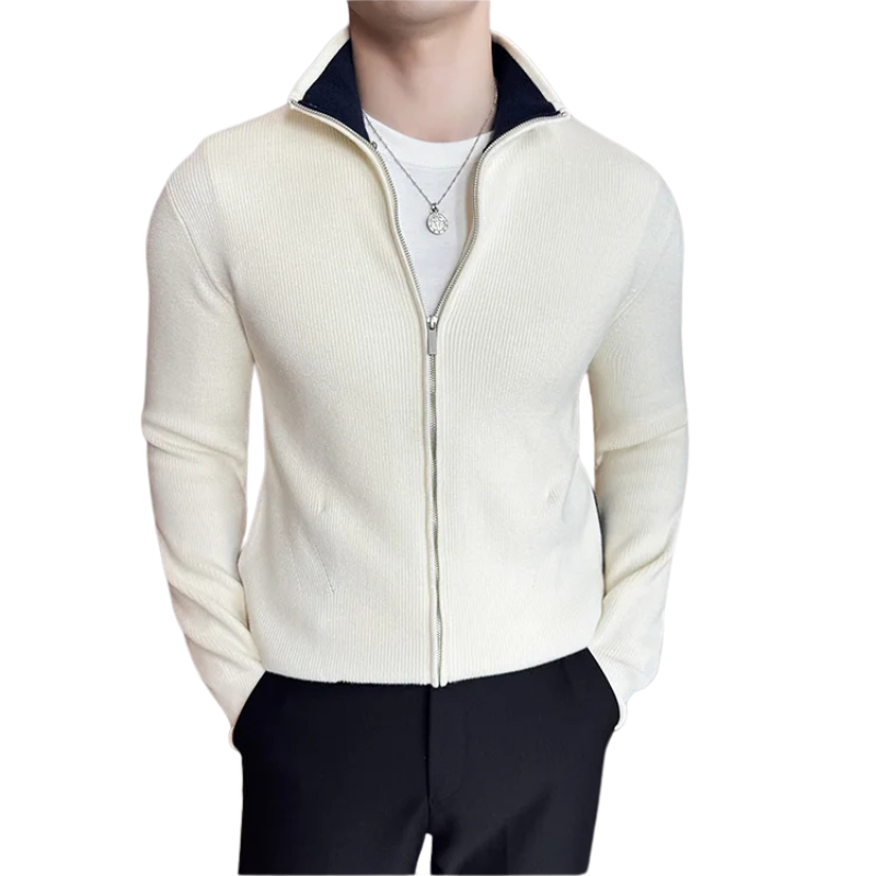 Gilet avec col homme