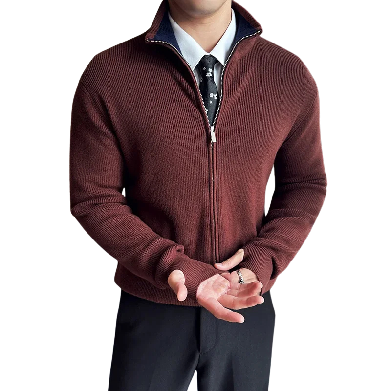 Gilet avec col homme