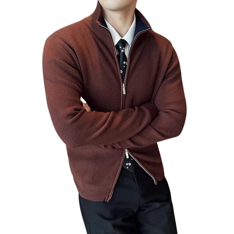 Gilet avec col homme