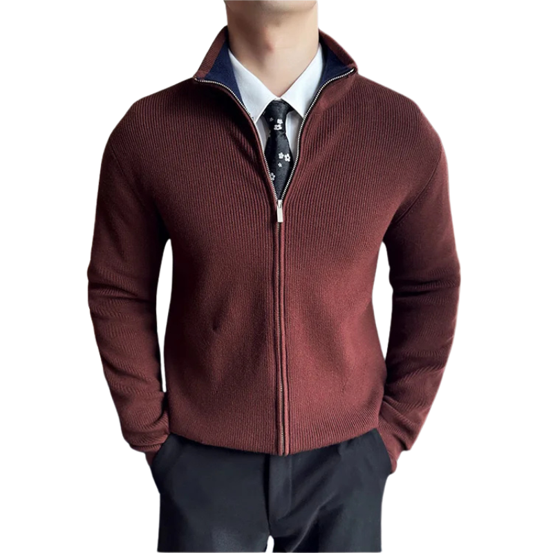 Gilet avec col homme