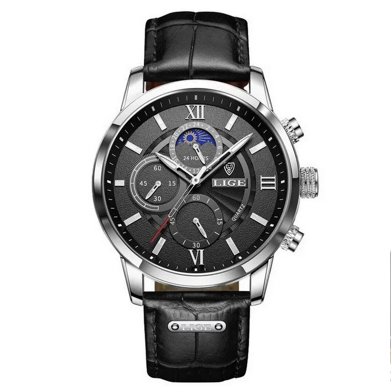 Montre Old Money Cuir Classique