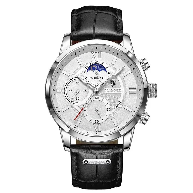 Montre Old Money Cuir Classique