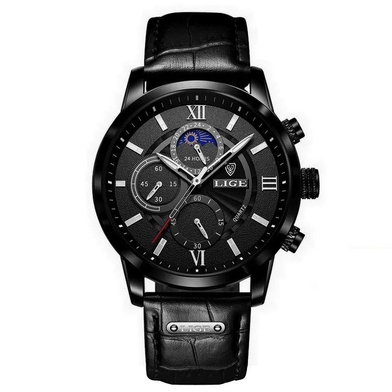 Montre Old Money Cuir Classique