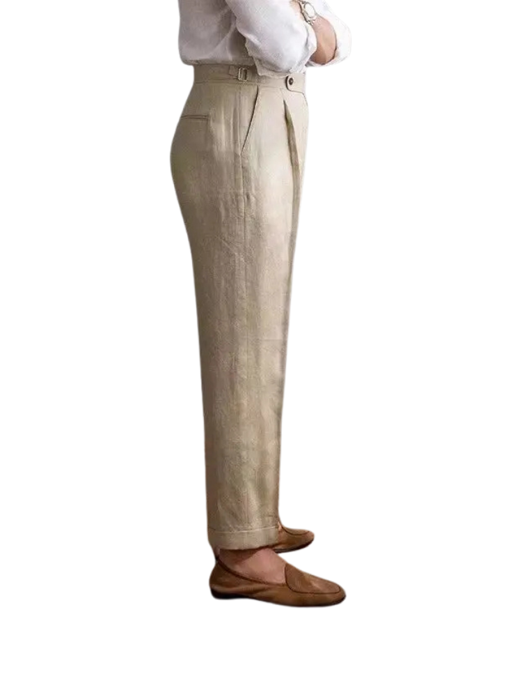 Pantalon 100 en Lin pour Hommes