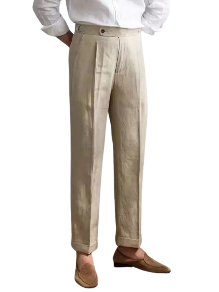Pantalon 100 en Lin pour Hommes
