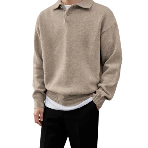 Pull en Laine avec Col Homme
